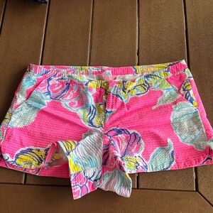 Lilly Pulitzer Adie Shorts size 12 Swept by the Tides